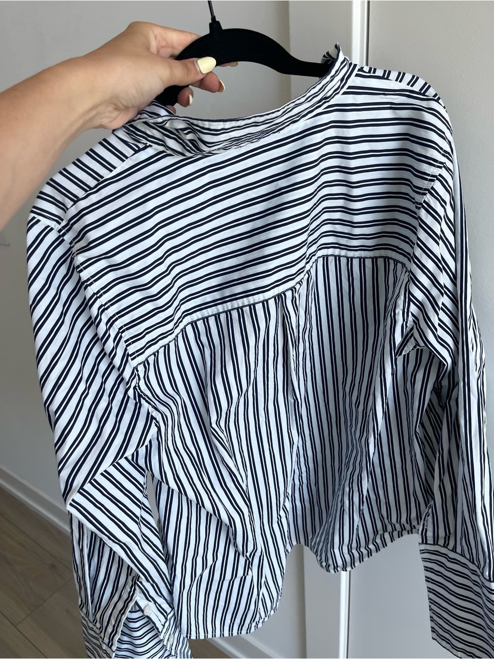Universal Standard striped button down - Picture 5 of 5